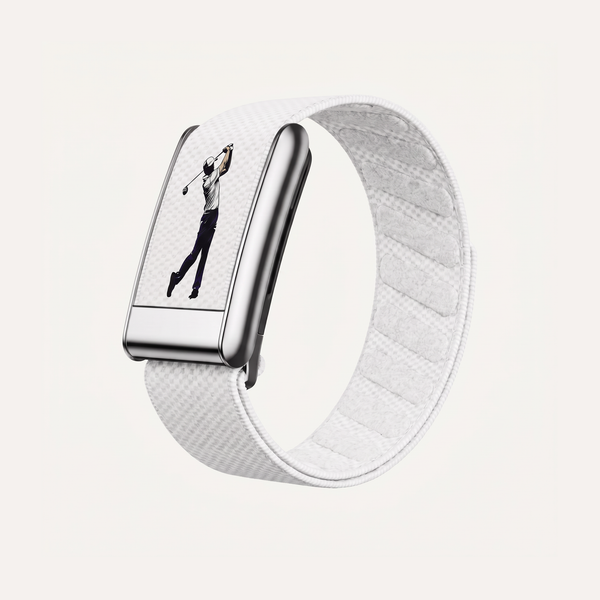 Fairway Print Band White