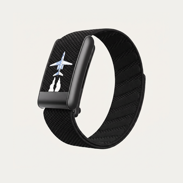 Jet Print Band Black