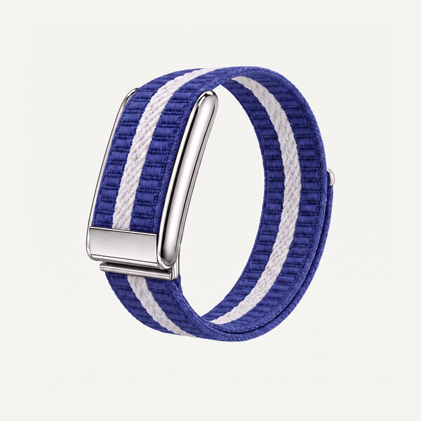StripeLoop Band Marine Silver