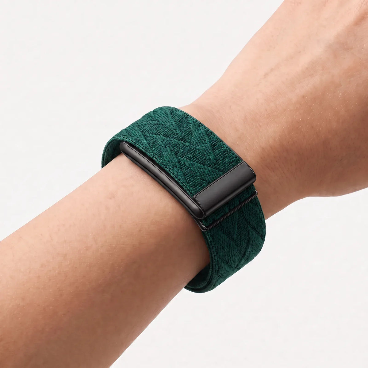 Chevron Band Clover Noir