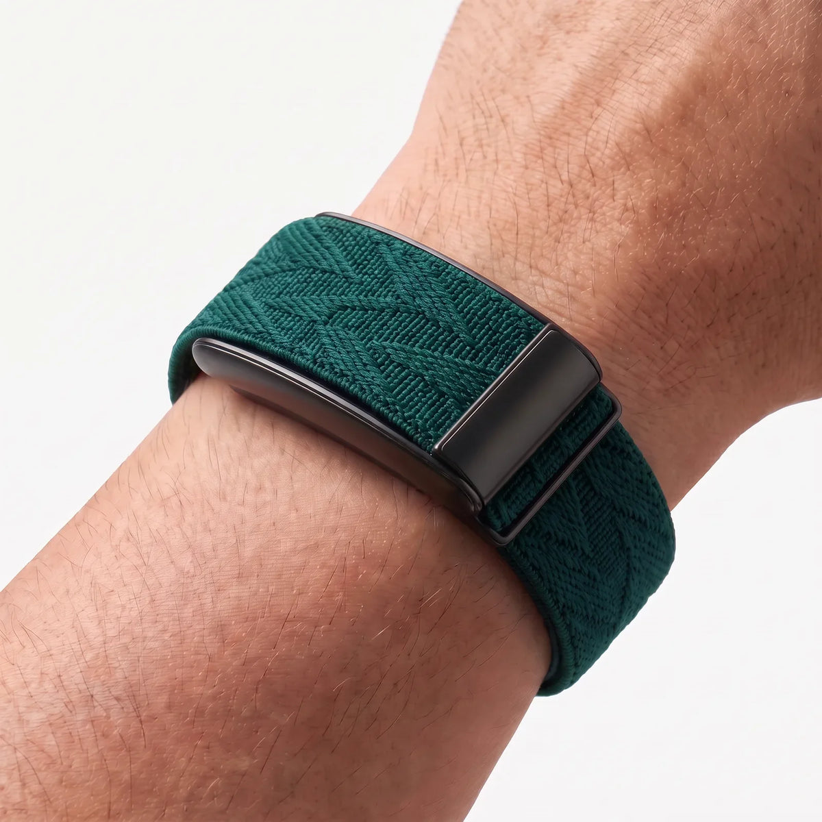 Chevron Band Clover Noir