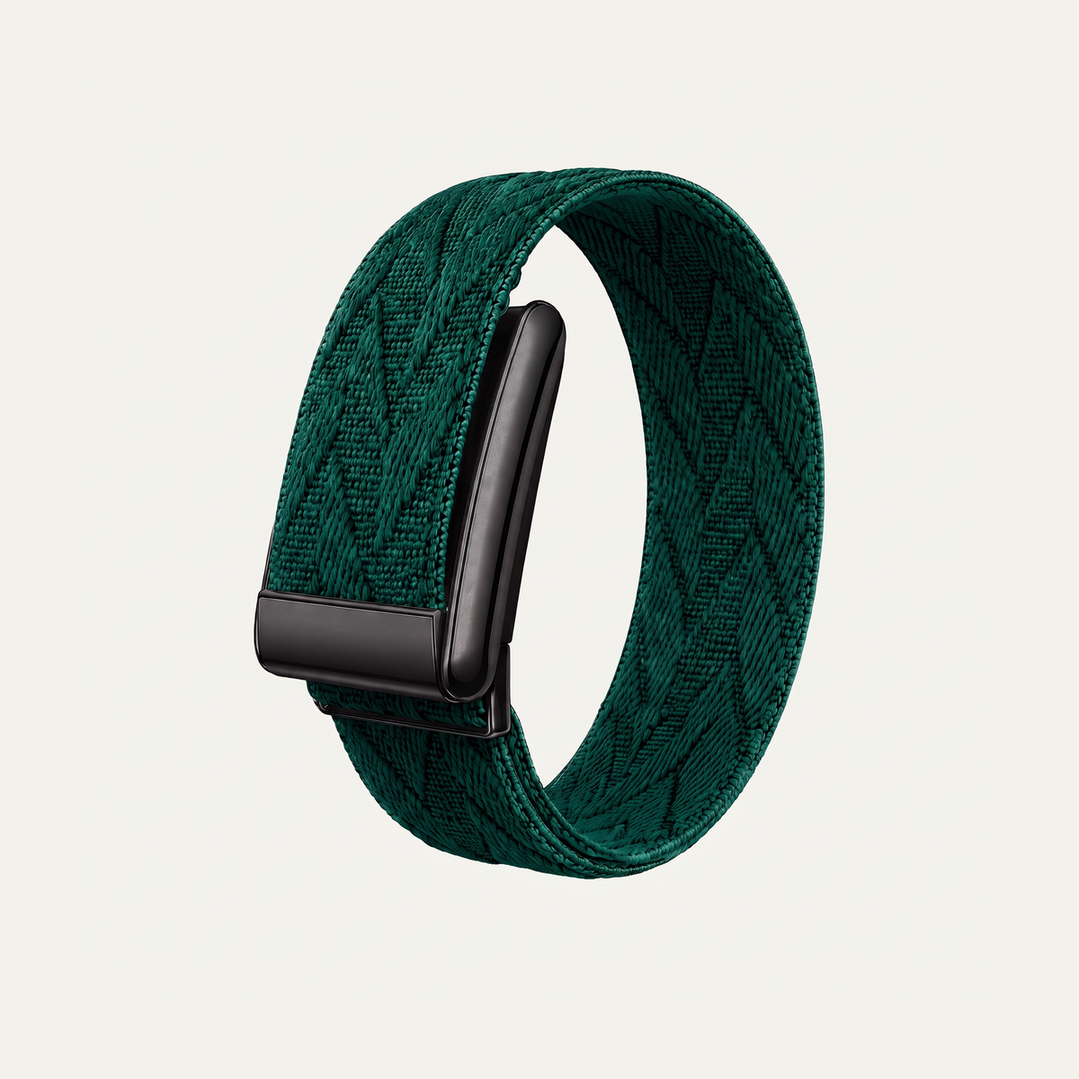 Chevron Band Clover Noir