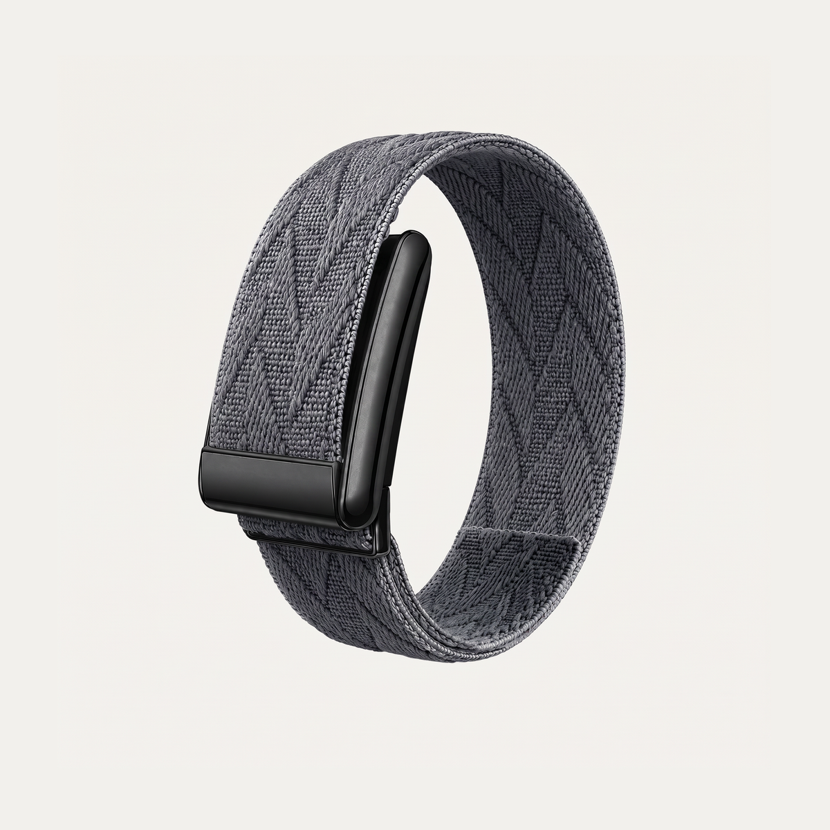 Chevron Band Grey Noir