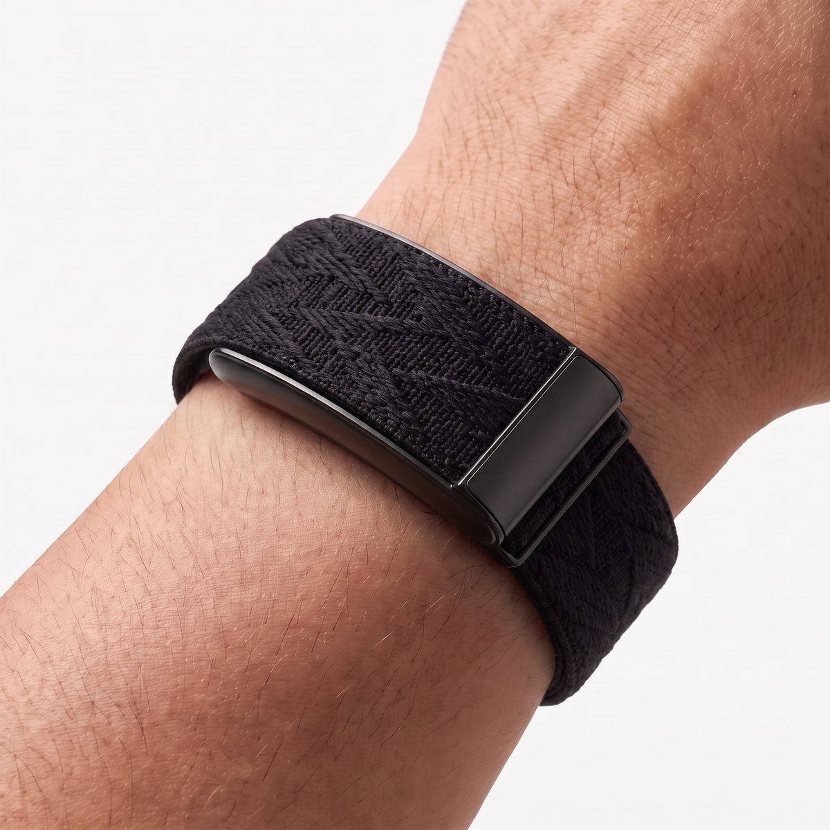 Chevron Band Onyx Noir