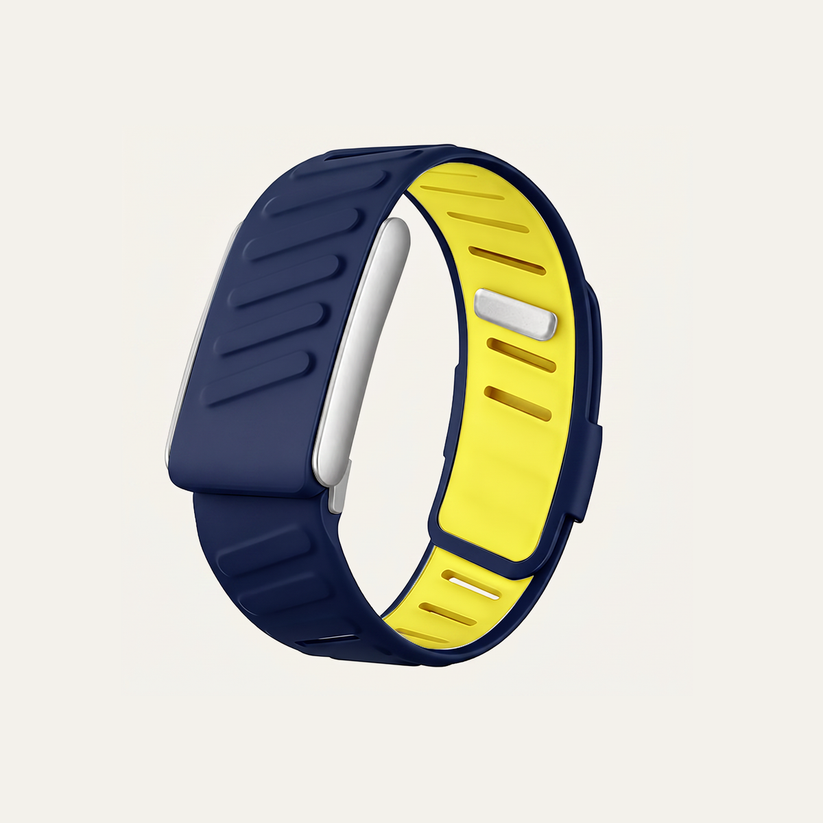 DuoRib Band Rally Silver