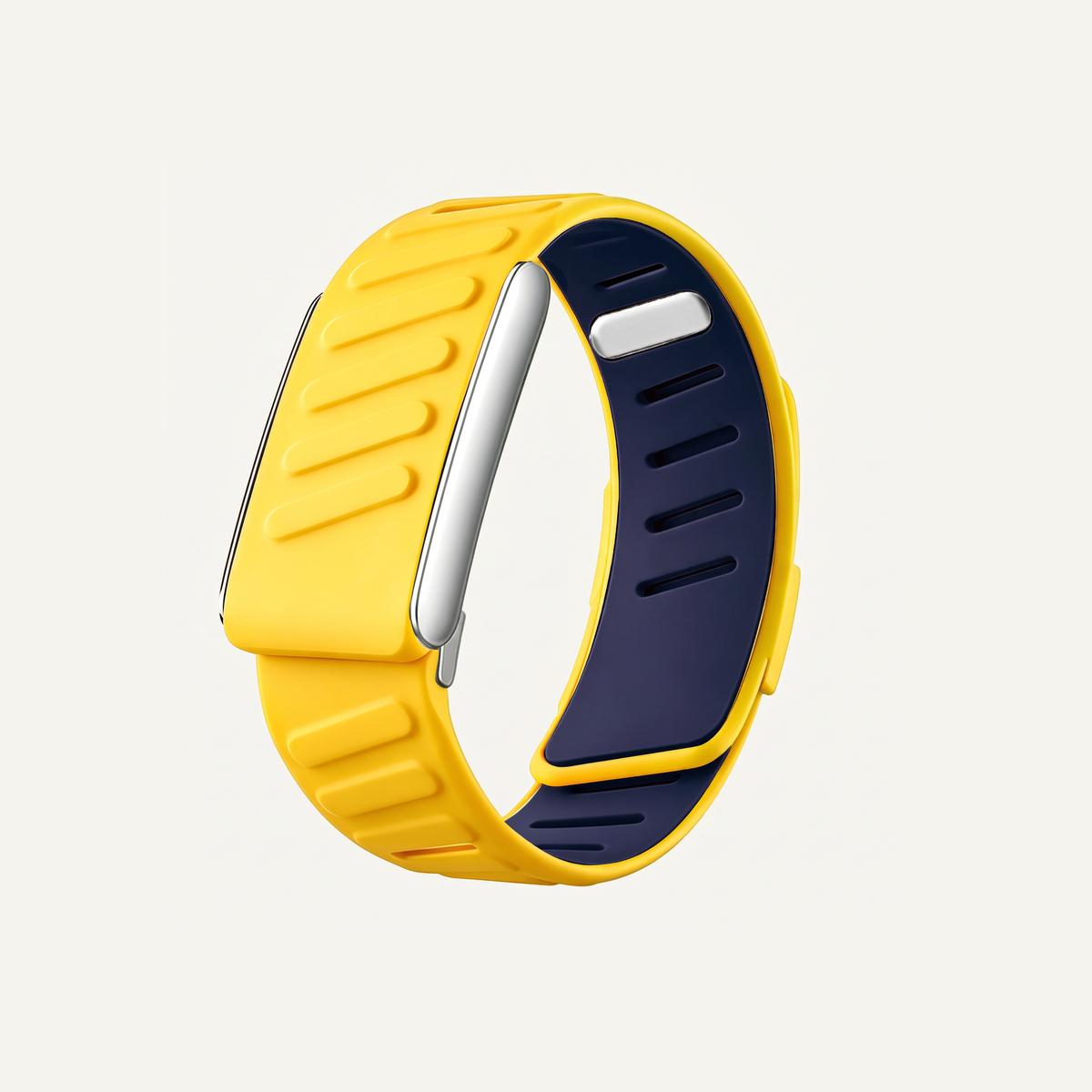 DuoRib Band Beacon Silver