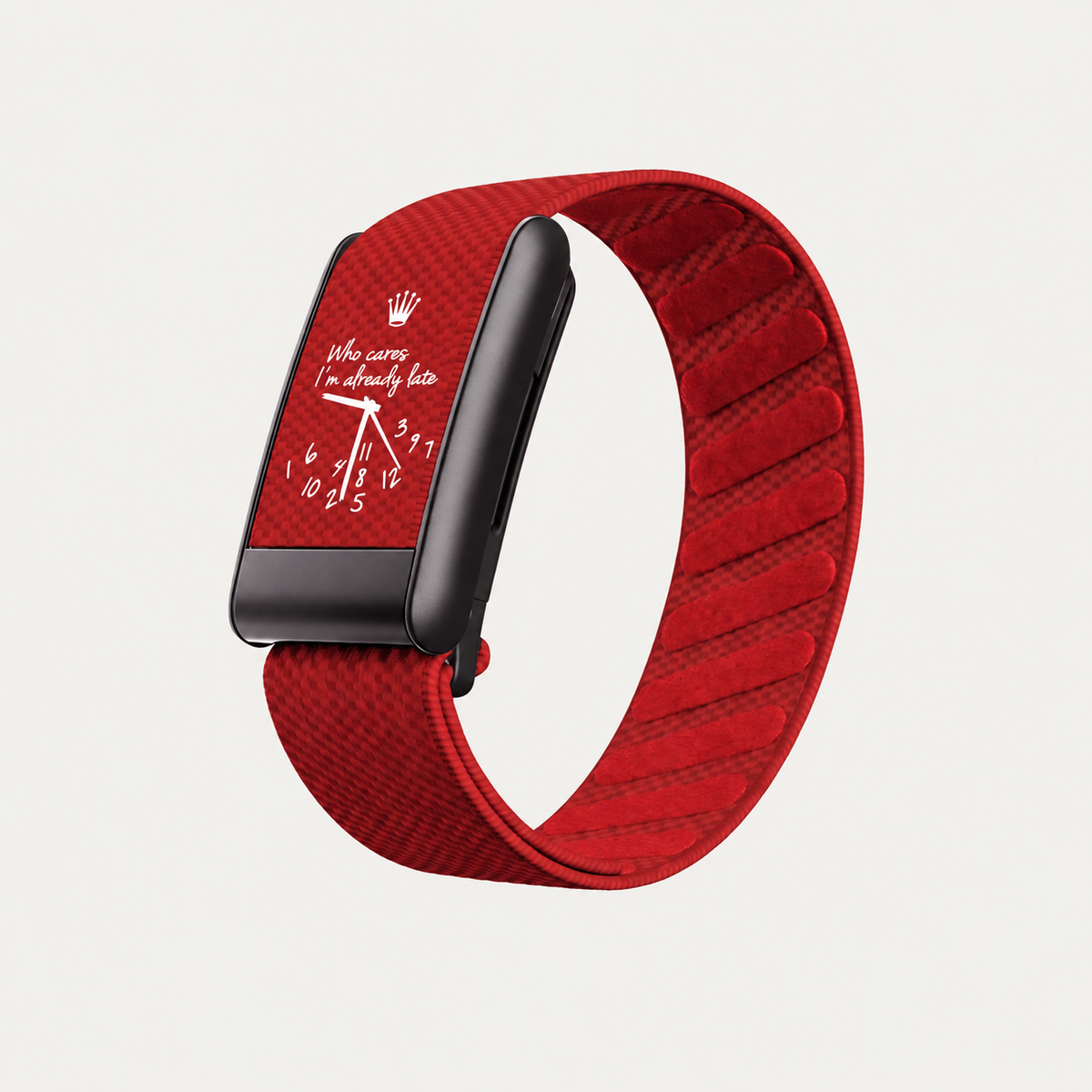 Overtime Print Band Red
