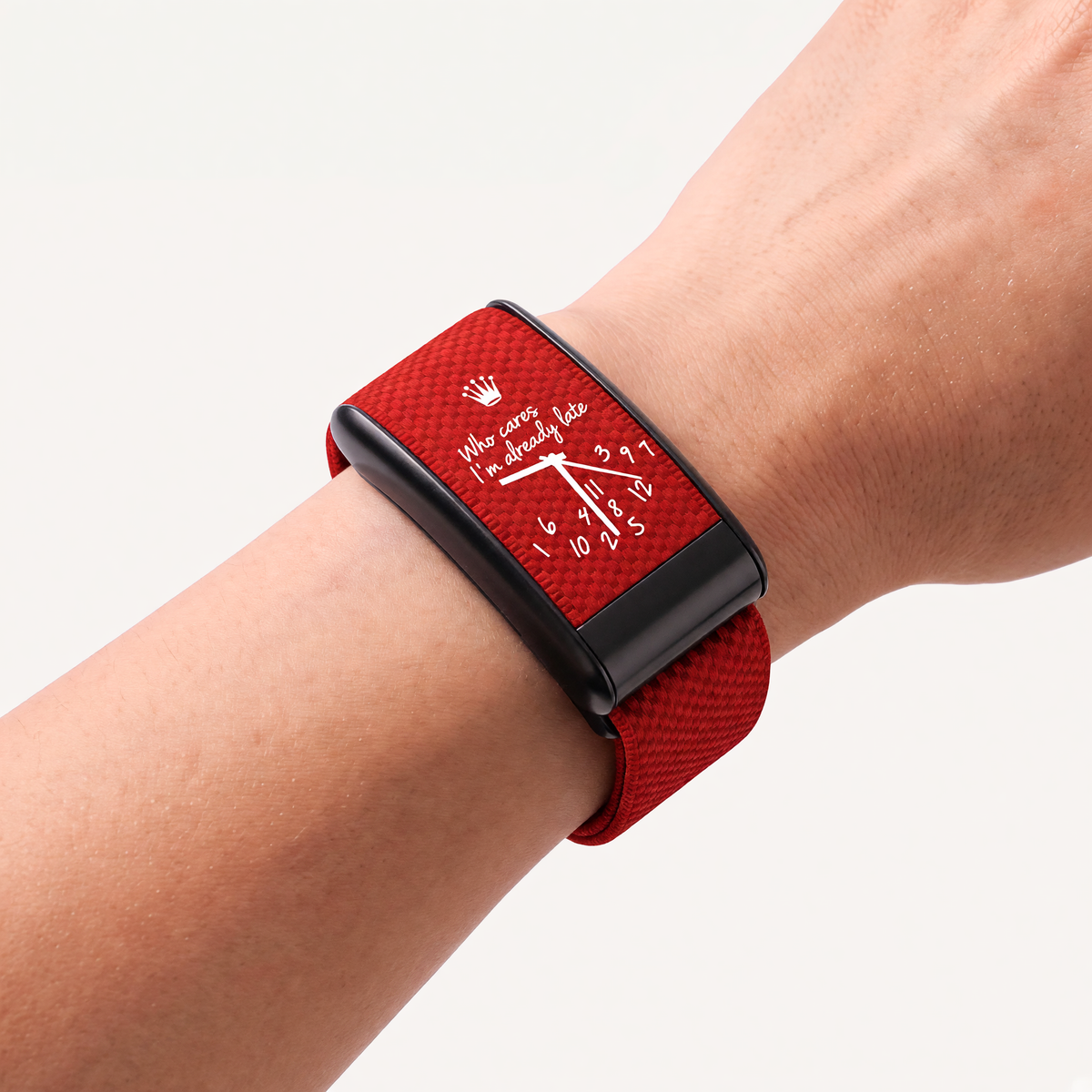 Overtime Print Band Red