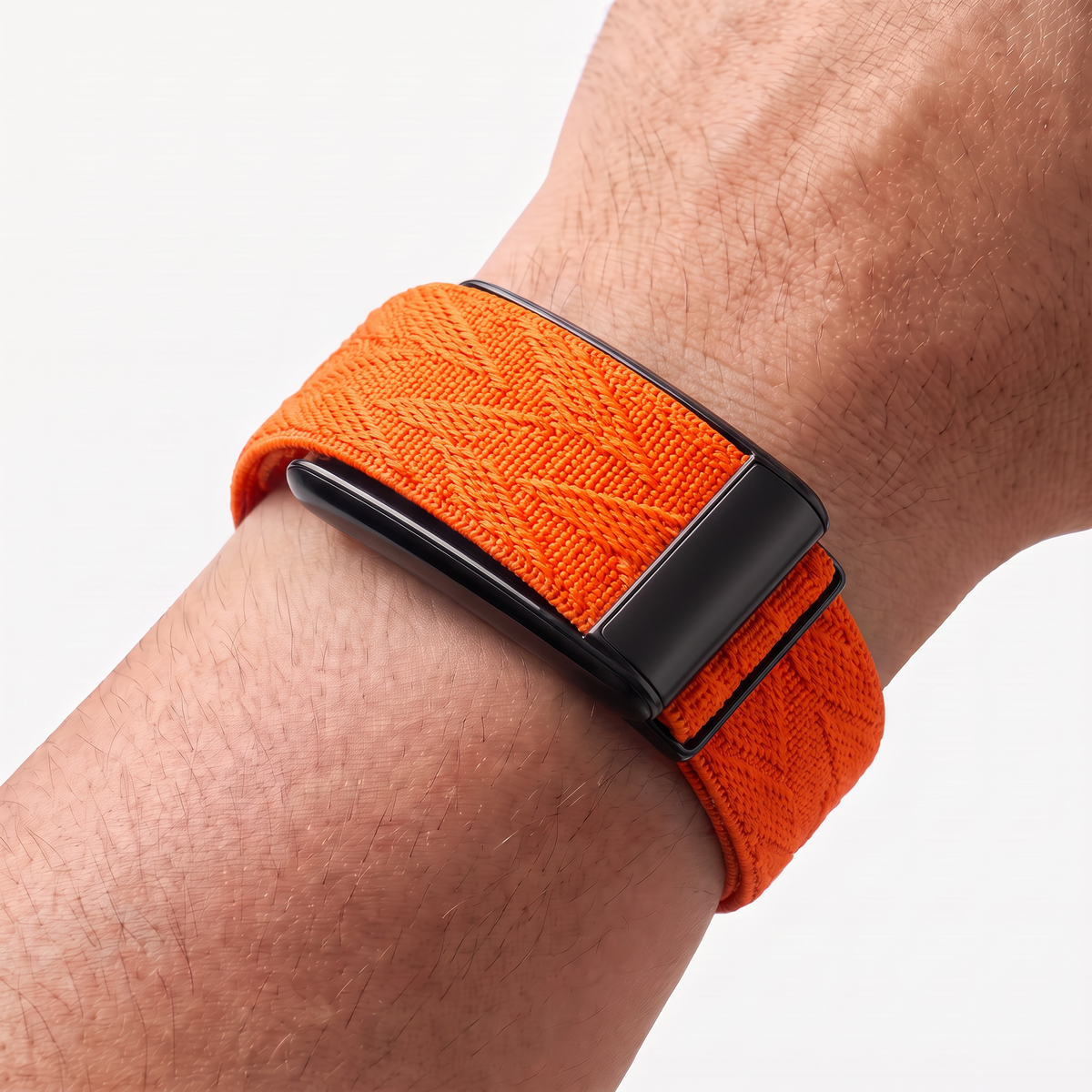 Chevron Band Flare Noir