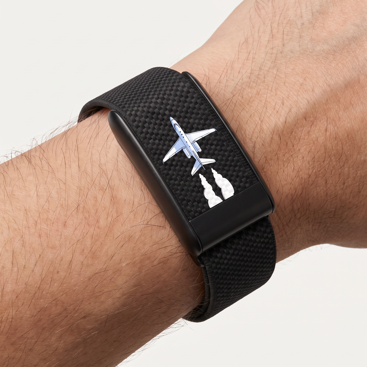 Jet Print Band Black