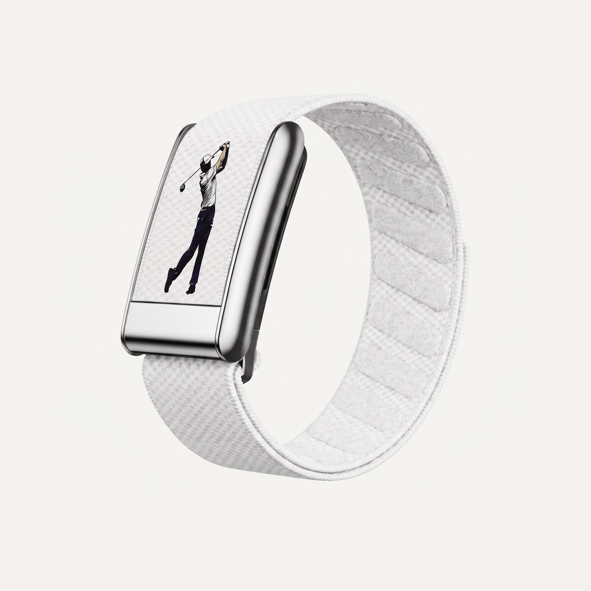 Fairway Print Band White
