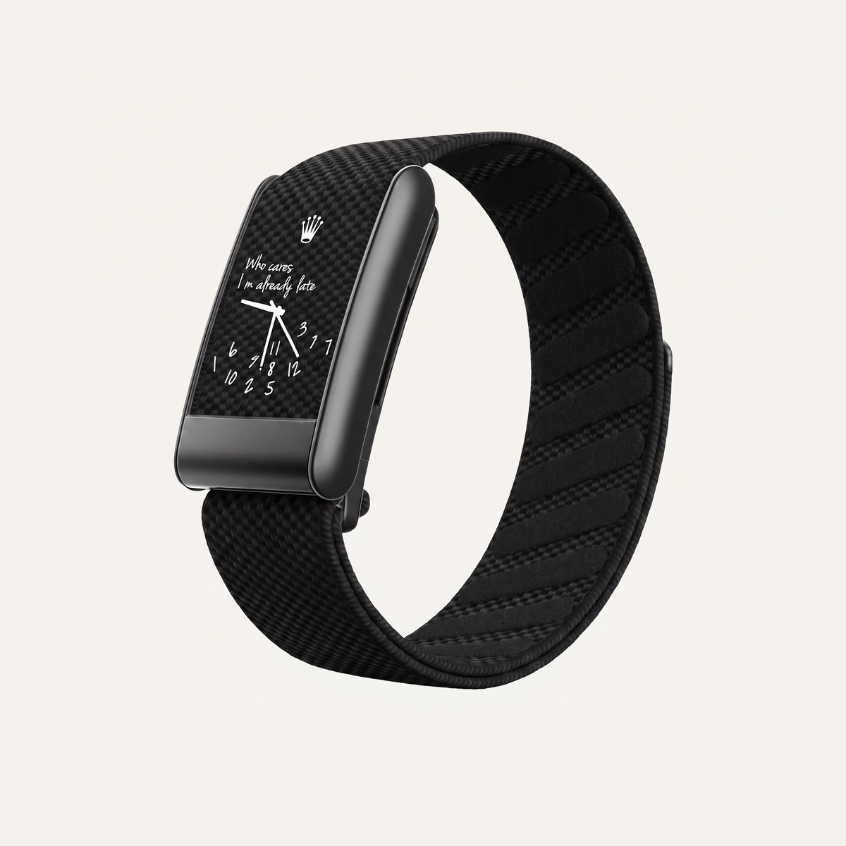 Overtime Print Band Black