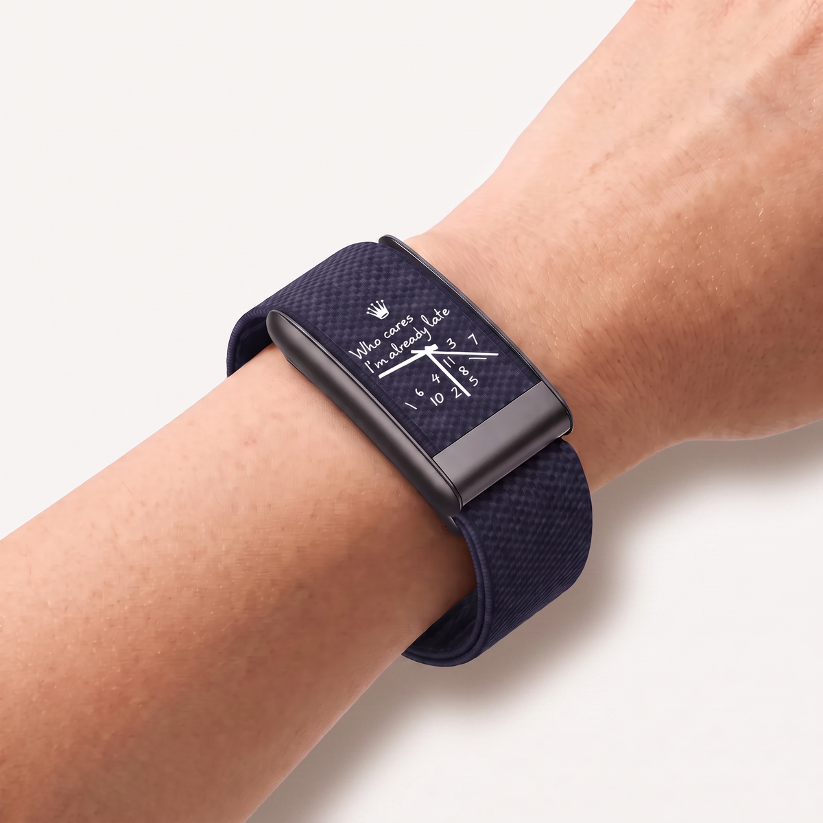 Overtime Print Band Navy