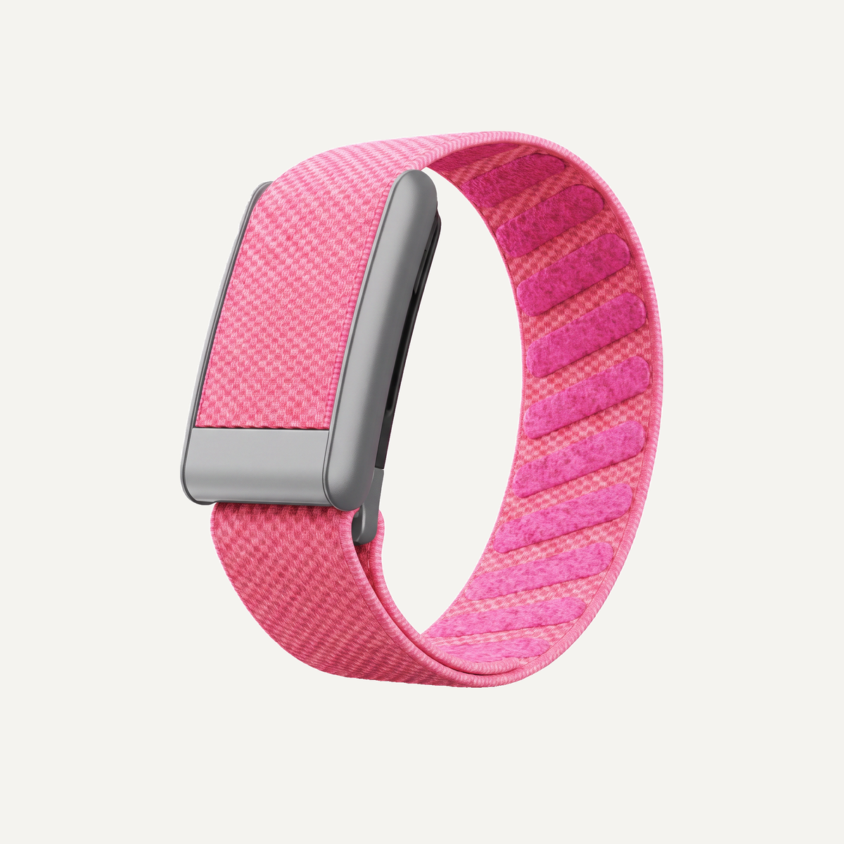 PulseWeave Band Petal Silver