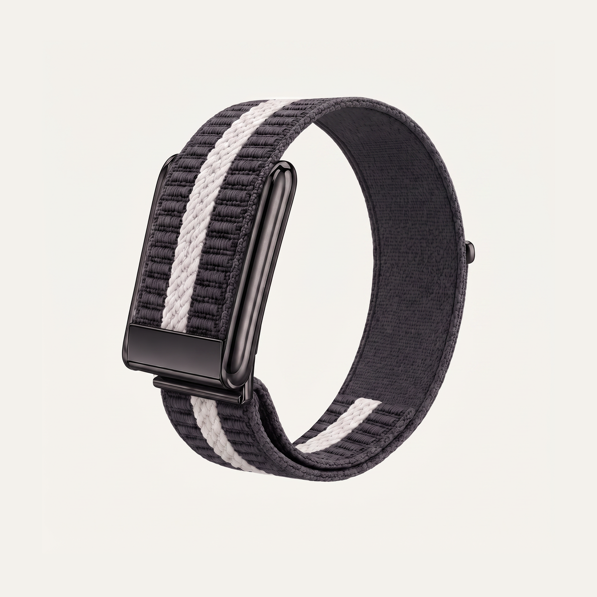 StripeLoop Band Pewter Noir