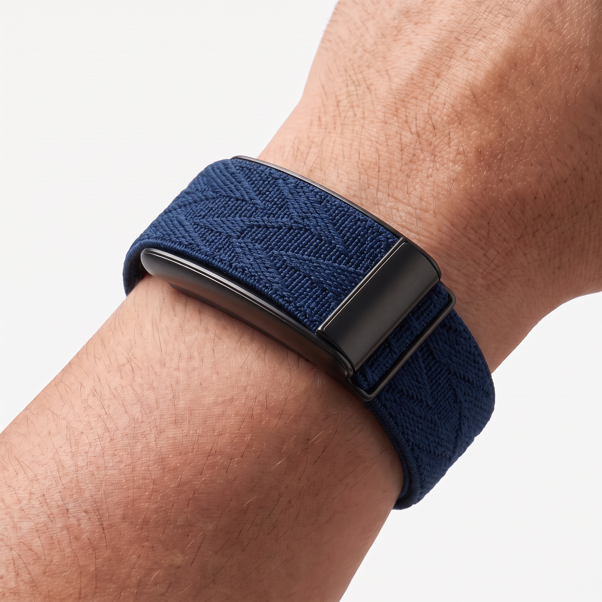 Chevron Band Midnight Noir