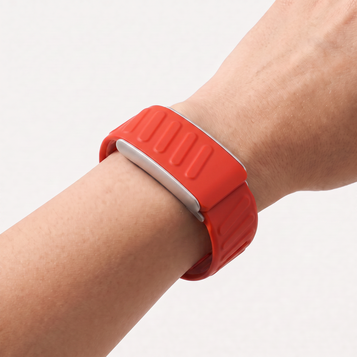 DuoRib Band Torch Silver
