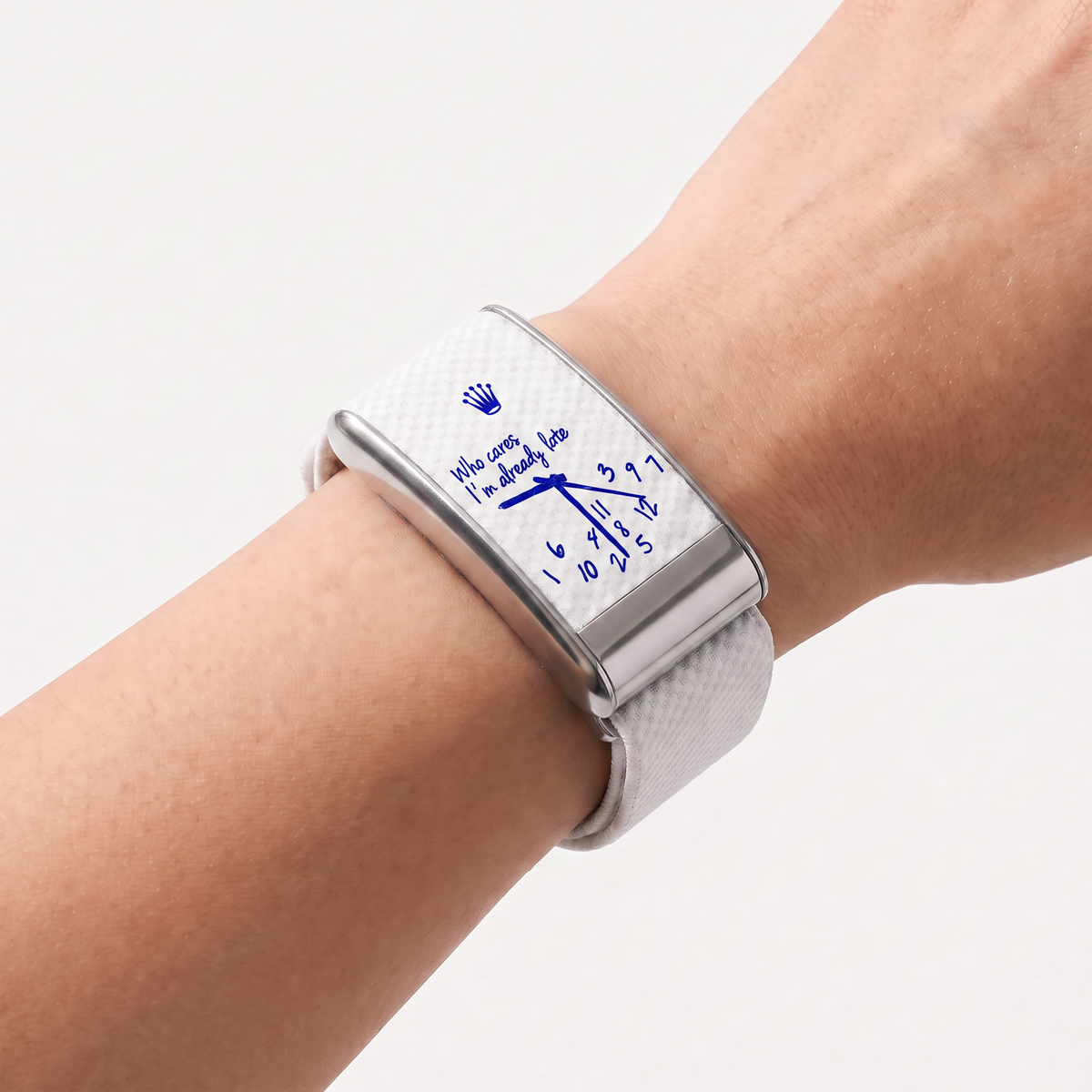 Overtime Print Band Snow