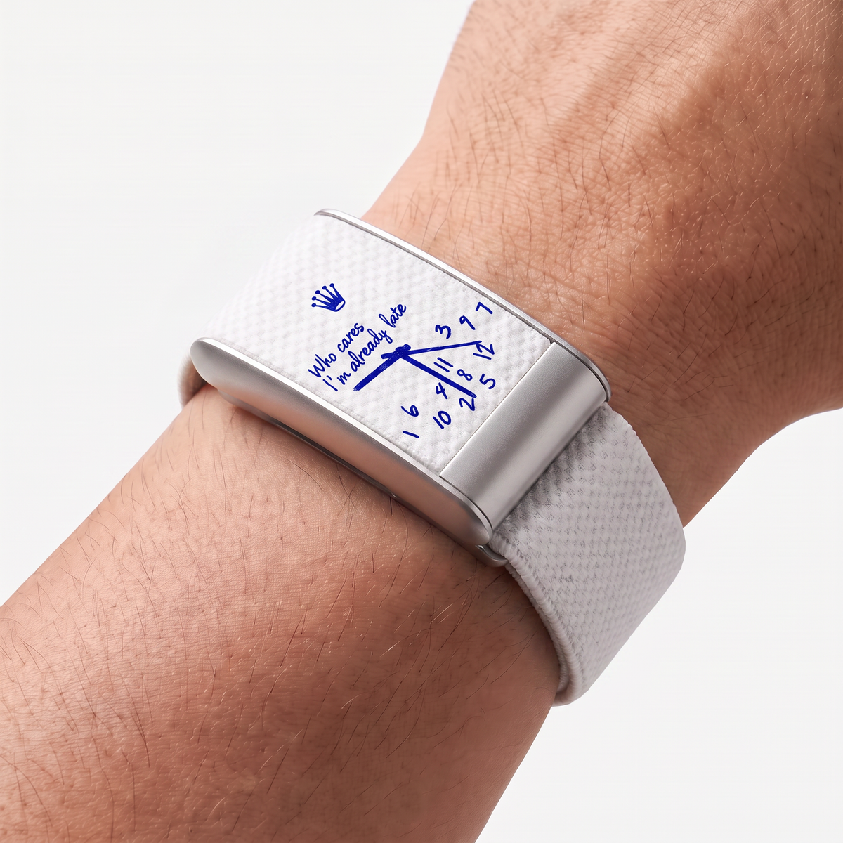 Overtime Print Band Snow