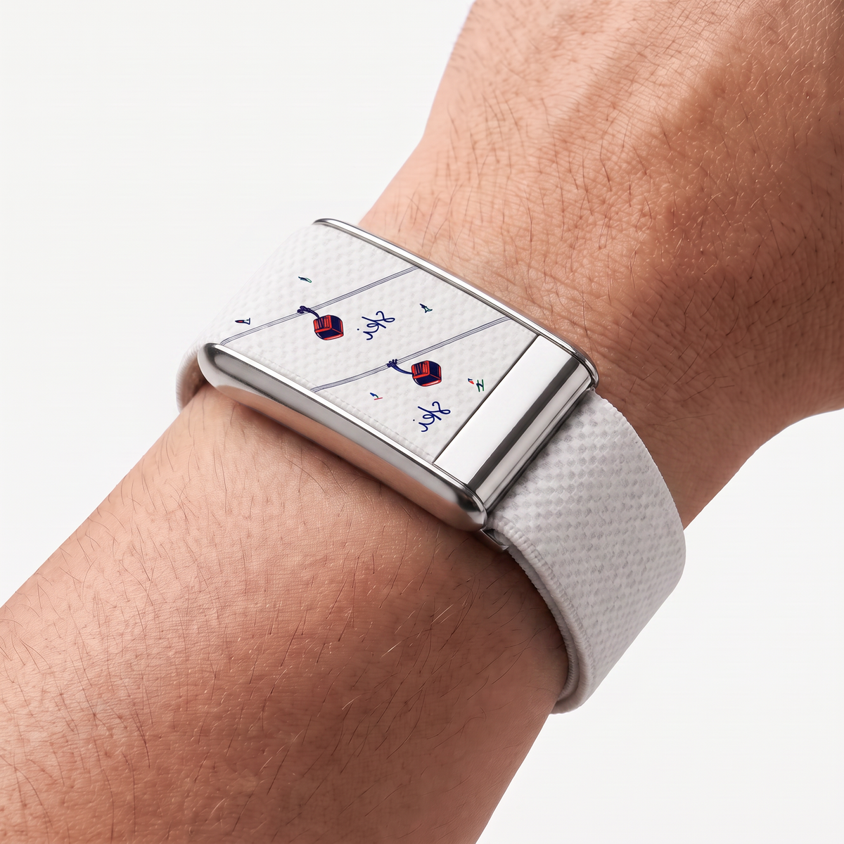 Gondola Print Band White