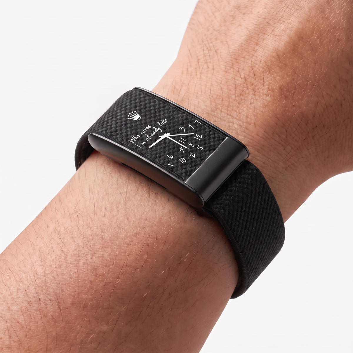 Overtime Print Band Black