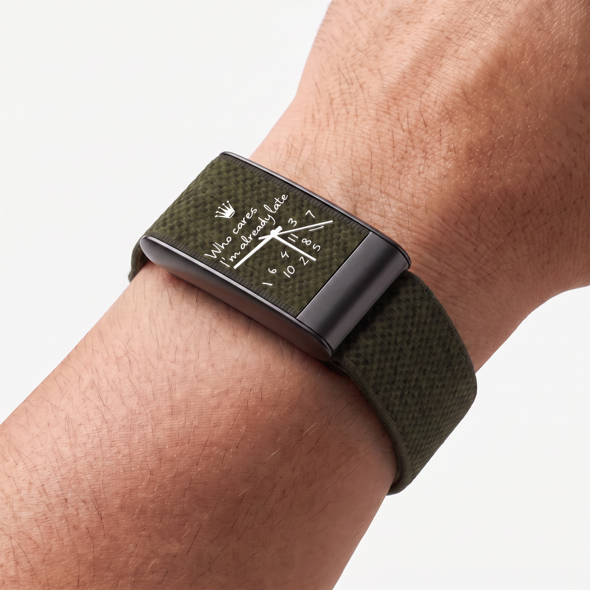 Overtime Print Band Olive
