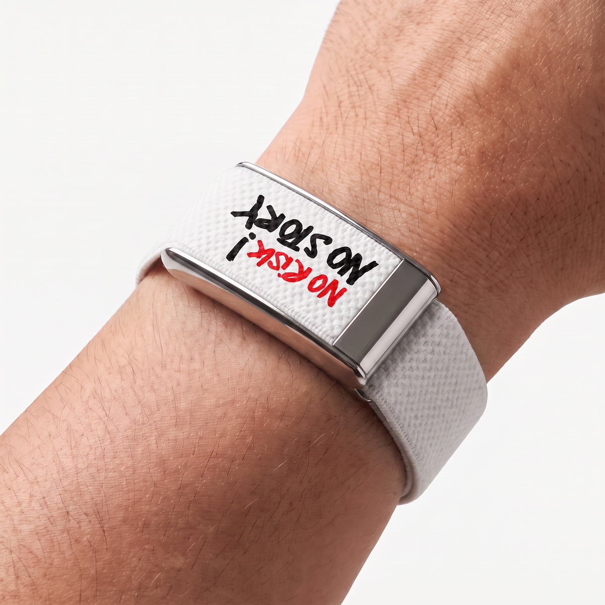 NoRisk Print Band White