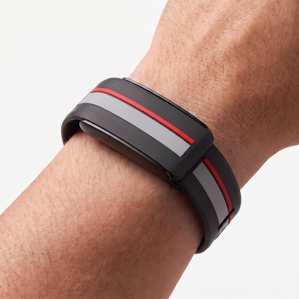 RaceStripe Band Crimson Noir